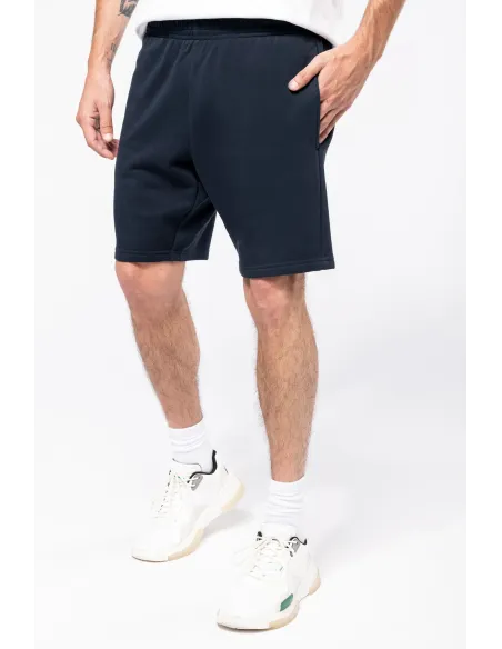 Bermuda cardada -ECO- RESPONSÁVEL de homem - 280gr/m2