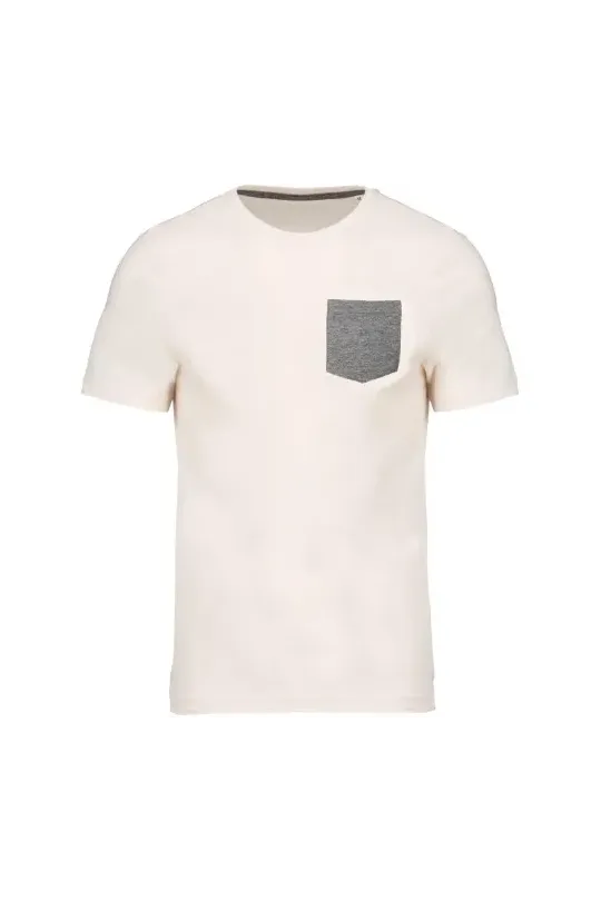 T-shirt em algodão biológico com bolso - 155gr/m2 2