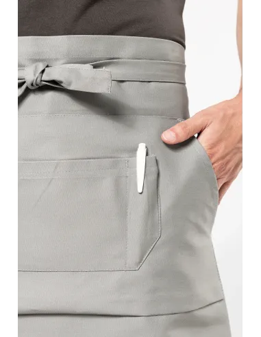 Avental comprido com 2 bolsos - lavável 60g - 280gr/m2