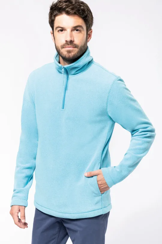 Sweat  micropolar unisexo 1/2 fecho - 300gr/m2