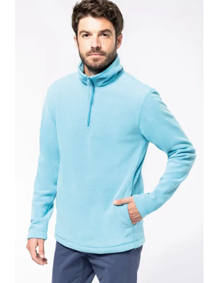 Sweat  micropolar unisexo 1/2 fecho - 300gr/m2