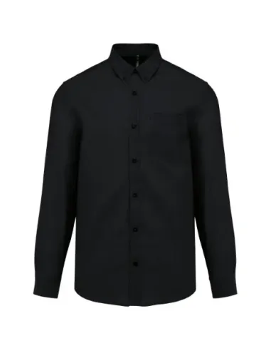 Camisa de homem Oxford  manga comprida - 130-135gr/m2