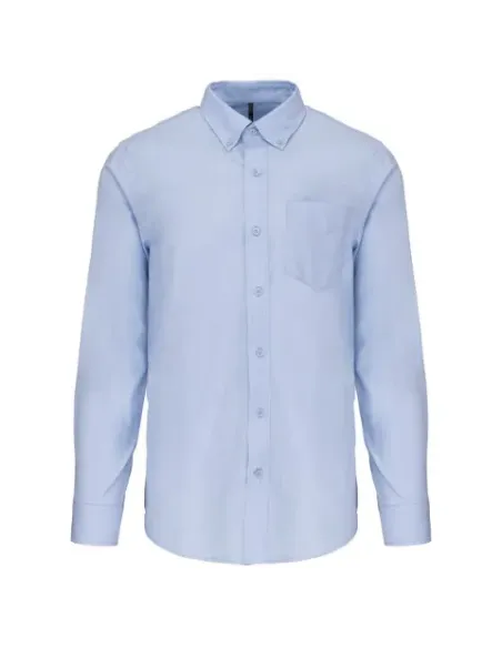 Camisa de homem Oxford  manga comprida - 130-135gr/m2
