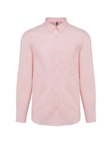 Camisa de homem Oxford  manga comprida - 130-135gr/m2