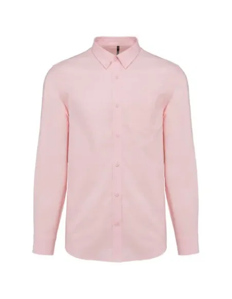 Camisa de homem Oxford  manga comprida - 130-135gr/m2