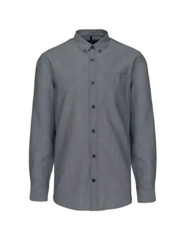 Camisa de homem Oxford  manga comprida - 130-135gr/m2