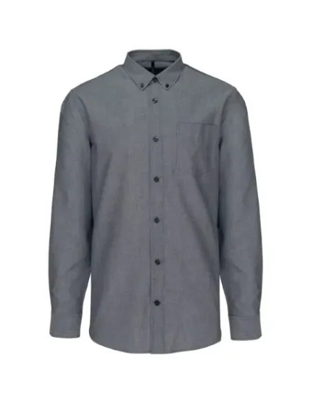 Camisa de homem Oxford  manga comprida - 130-135gr/m2