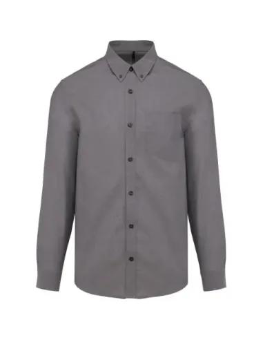 Camisa de homem Oxford  manga comprida - 130-135gr/m2