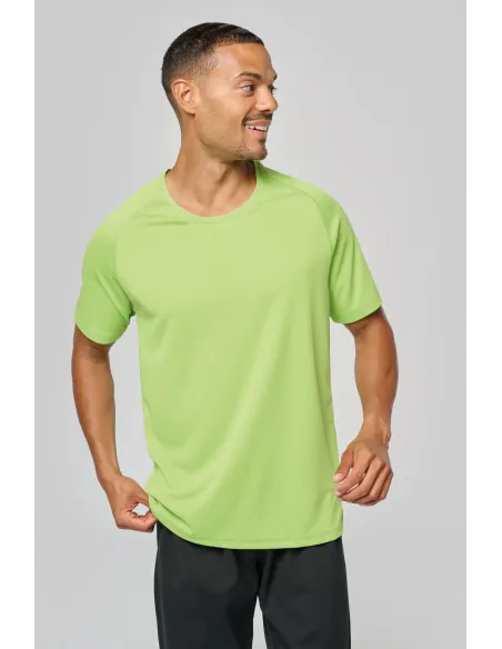 T-shirt de homem desporto 140gr/m2