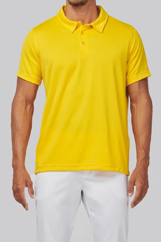 Polo de homem de desporto - 145gr / m2