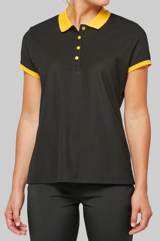 Polo de senhora de desporto - PIQUET COOL PLUS 180gr / m2