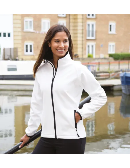 Casaco softshell de senhora 2 camadas - 280gr/m2