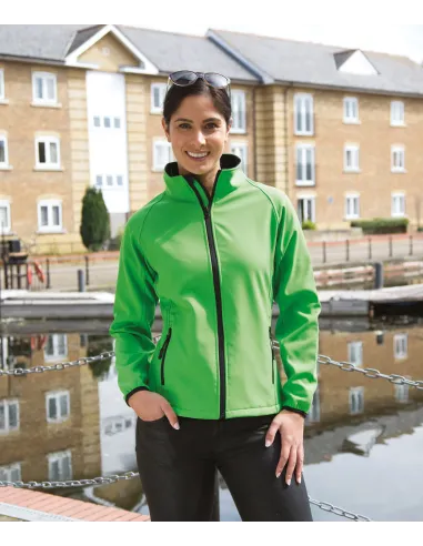 Casaco softshell de senhora 2 camadas - 280gr/m2