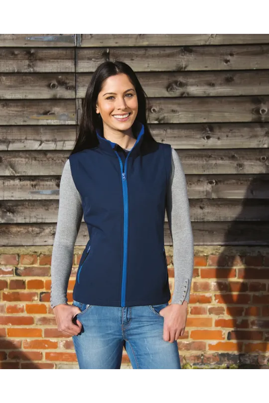 Colete softshell de senhora 2 camadas - 280gr/m2 2
