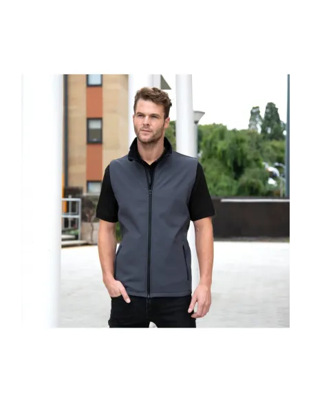 Colete softshell de homem 2 camadas - 280gr/m2