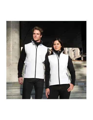 Colete softshell de homem 2 camadas - 280gr/m2