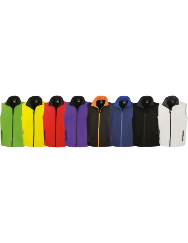 Colete softshell de homem 2 camadas - 280gr/m2