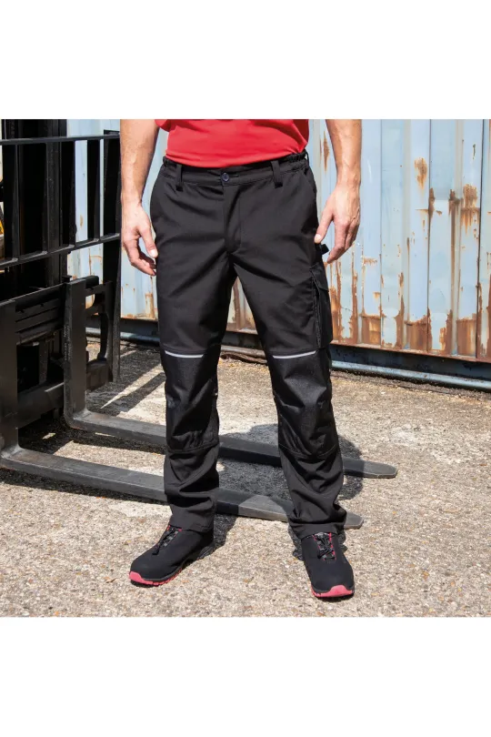Calças de trabalho slim Softshell - 260 gr/m2