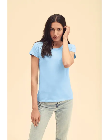 T-SHIRT DE SENHORA - 160gr/m2 - MANGA CURTA