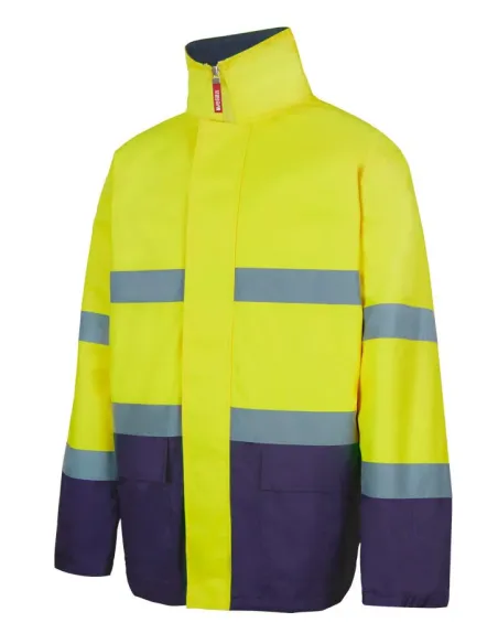 Parka bicolor Alta visibilidade