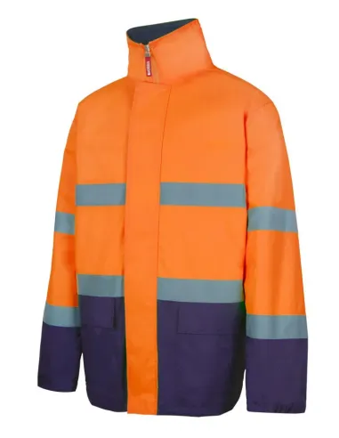 Parka bicolor Alta visibilidade