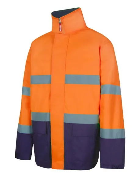 Parka bicolor Alta visibilidade