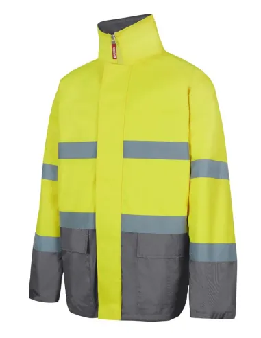 Parka bicolor Alta visibilidade