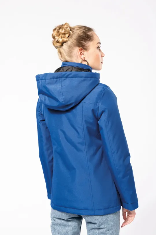 Parka alcochoada  de senhora manutenção calor - 475gr/m2