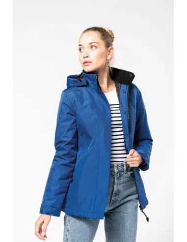 Parka alcochoada  de senhora manutenção calor - 475gr/m2