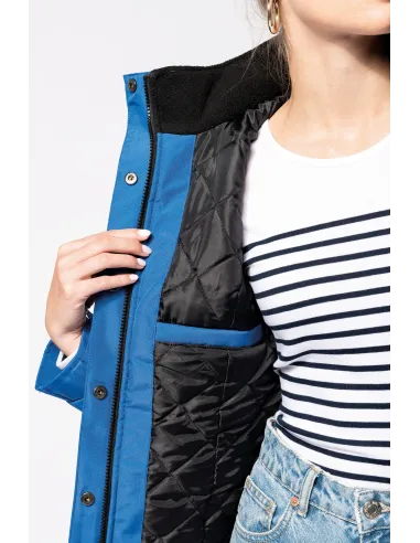 Parka alcochoada  de senhora manutenção calor - 475gr/m2
