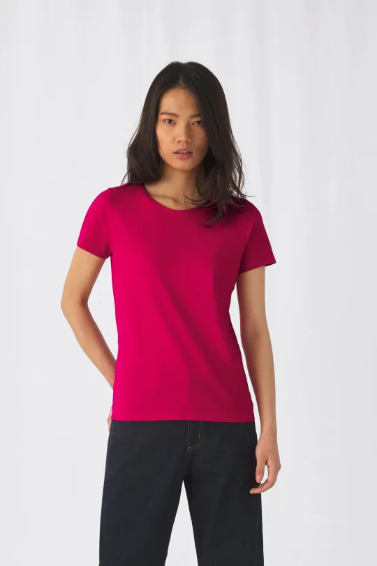 T-SHIRT DE SENHORA - 180gr/m2 - MANGA CURTA