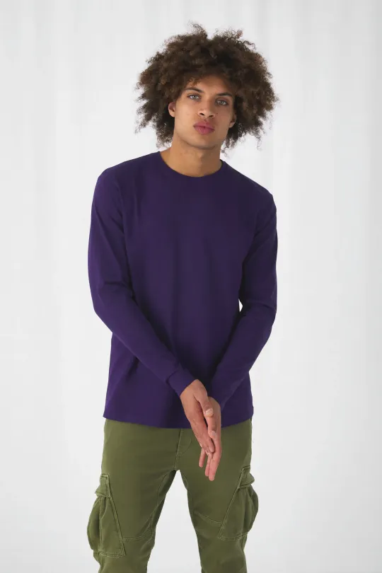 T-SHIRT DE HOMEM - 180gr/m2  - MANGA COMPRIDA
