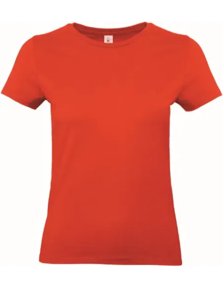 T-SHIRT DE SENHORA - 180gr/m2 - MANGA CURTA