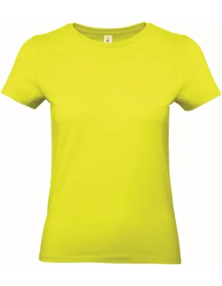 T-SHIRT DE SENHORA - 180gr/m2 - MANGA CURTA