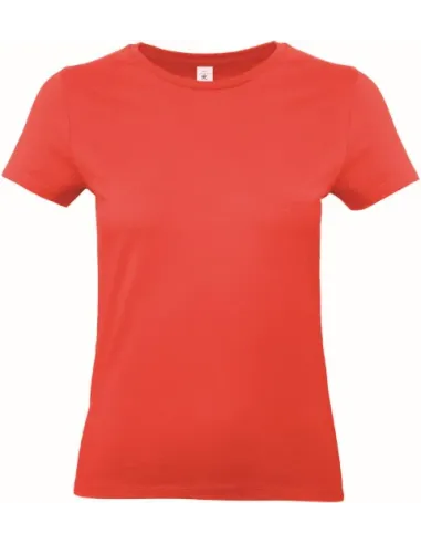 T-SHIRT DE SENHORA - 180gr/m2 - MANGA CURTA