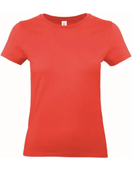 T-SHIRT DE SENHORA - 180gr/m2 - MANGA CURTA