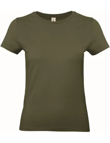 T-SHIRT DE SENHORA - 180gr/m2 - MANGA CURTA