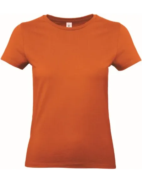 T-SHIRT DE SENHORA - 180gr/m2 - MANGA CURTA