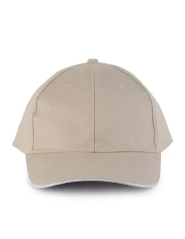 Bonés 6 paineis - ajuste metálico - 260gr/m2