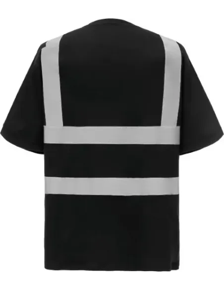 T-shirt alta visibilidade manga curta- decote redondo - 200gr/m2
