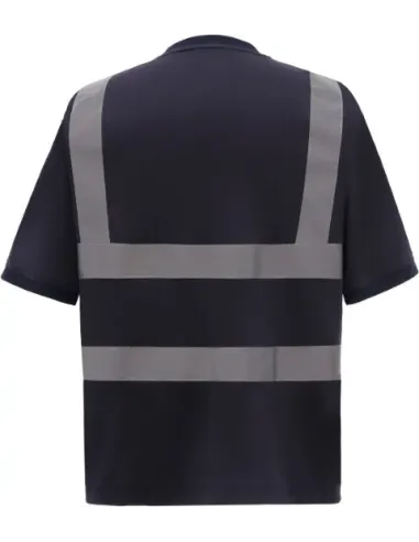 T-shirt alta visibilidade manga curta- decote redondo - 200gr/m2