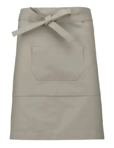 Avental comprimento médio com 2 bolsos - lavável 60g - 280gr/m2