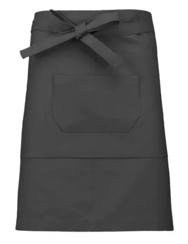 Avental comprimento médio com 2 bolsos - lavável 60g - 280gr/m2