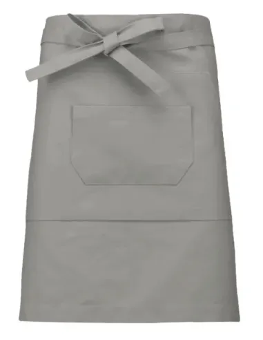 Avental comprimento médio com 2 bolsos - lavável 60g - 280gr/m2
