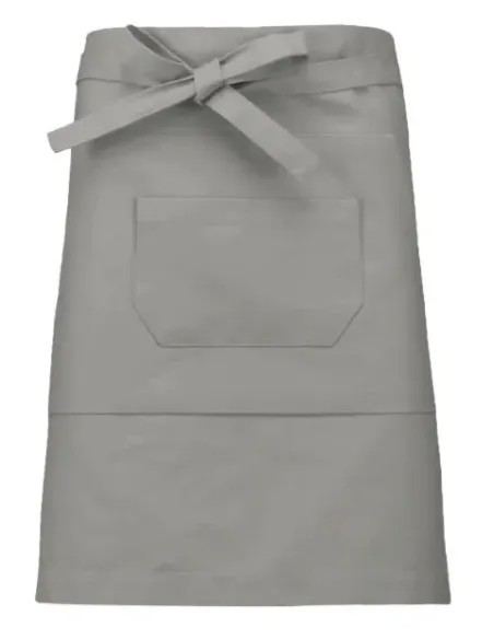 Avental comprimento médio com 2 bolsos - lavável 60g - 280gr/m2