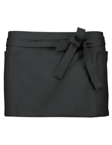 Avental curto com 5 bolsos - lavável 60g - 280gr/m2