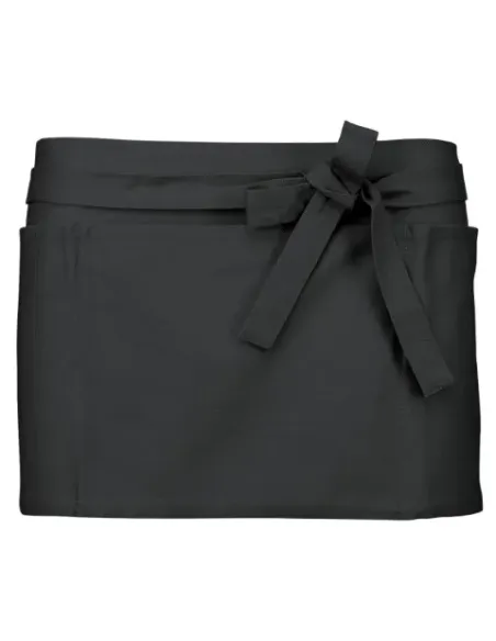 Avental curto com 5 bolsos - lavável 60g - 280gr/m2
