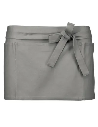 Avental curto com 5 bolsos - lavável 60g - 280gr/m2