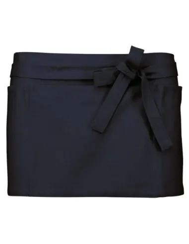 Avental curto com 5 bolsos - lavável 60g - 280gr/m2