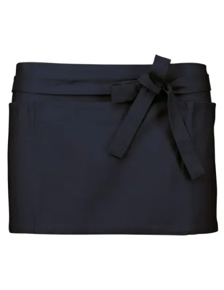 Avental curto com 5 bolsos - lavável 60g - 280gr/m2
